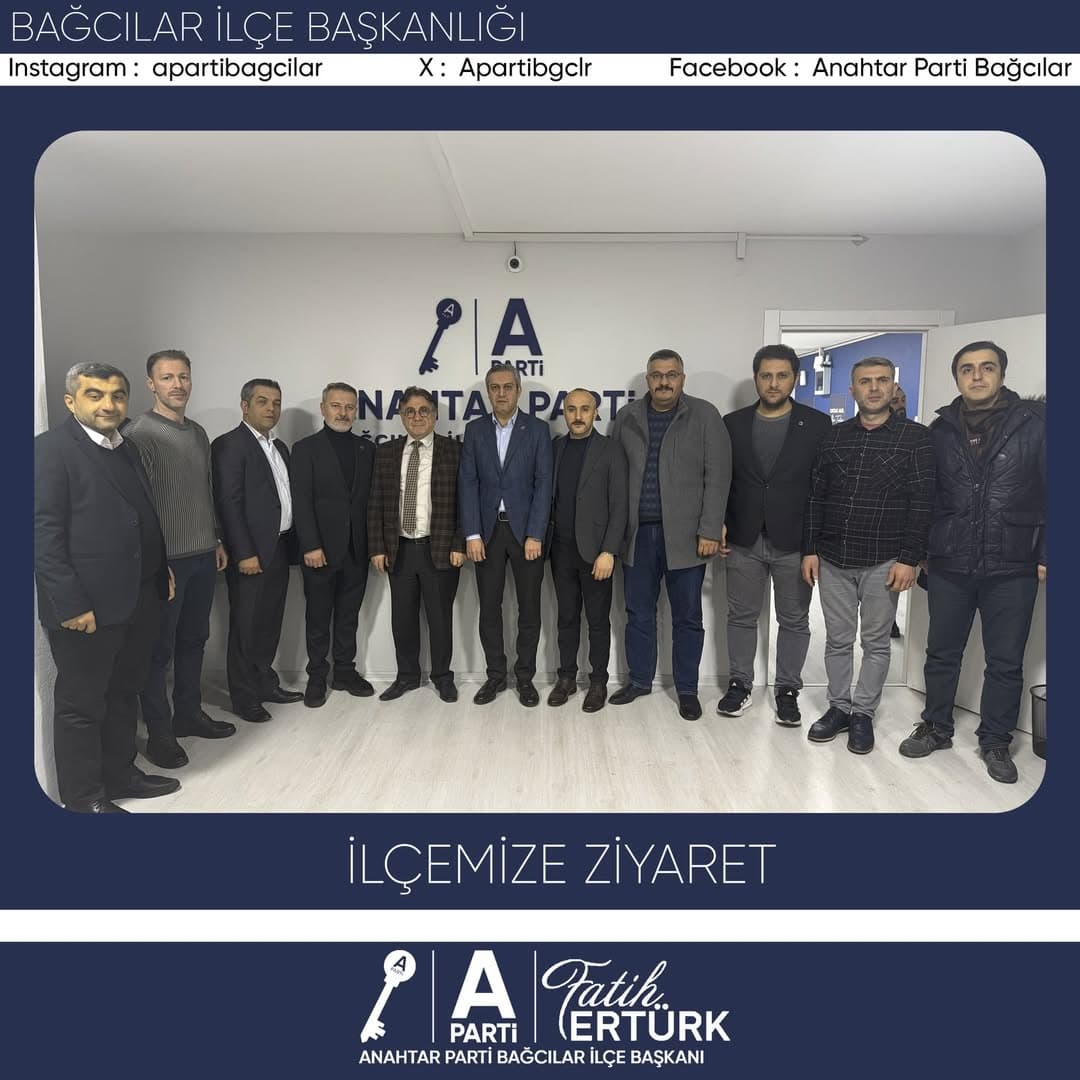 Genel Merkez Teşkilat Başkan Yardımcımız Sayın Musa Malik Yıldırım, ilçe başkanlığımıza ziyaret gerçekleştirdi.