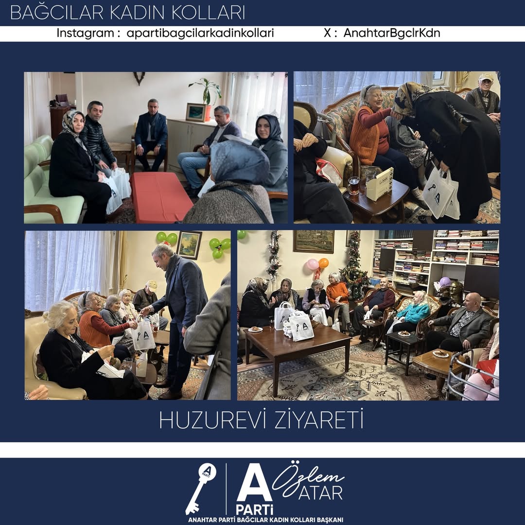 Anahtar Parti Bağcılar Kadın Kolları Başkanımız Özlem Atar’ın öncülüğünde anlamlı bir ziyaret gerçekleştirdik. - 1