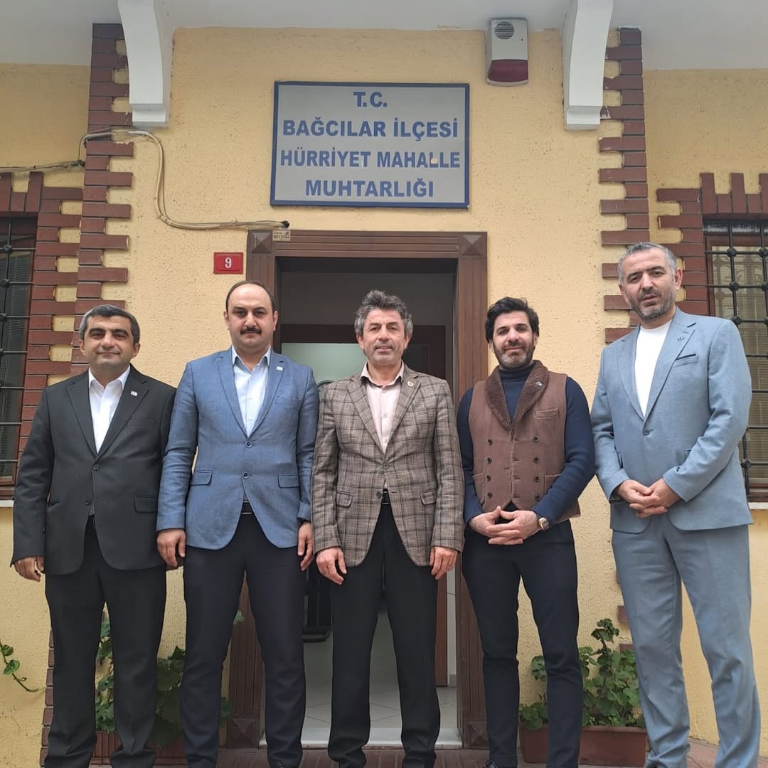 Anahtar Parti Bağcılar İlçe Başkanımız Fatih Ertürk ve yönetim kurulu üyelerimiz, Hürriyet Mahallesi Muhtarı Necip Özçakır’ı makamında ziyaret etti.