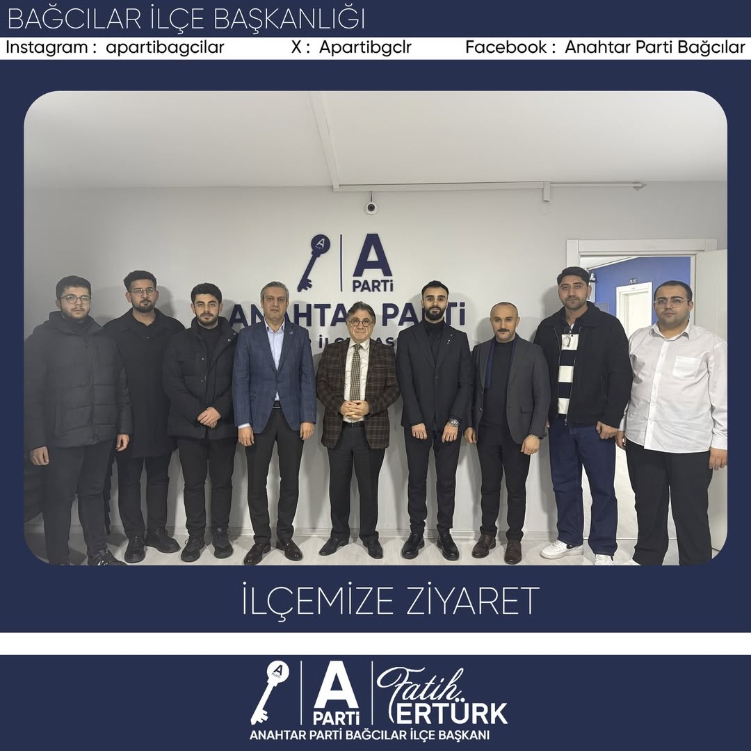 Genel Merkez Teşkilat Başkan Yardımcımız Sayın Musa Malik Yıldırım, ilçe başkanlığımıza ziyaret gerçekleştirdi.  - 3