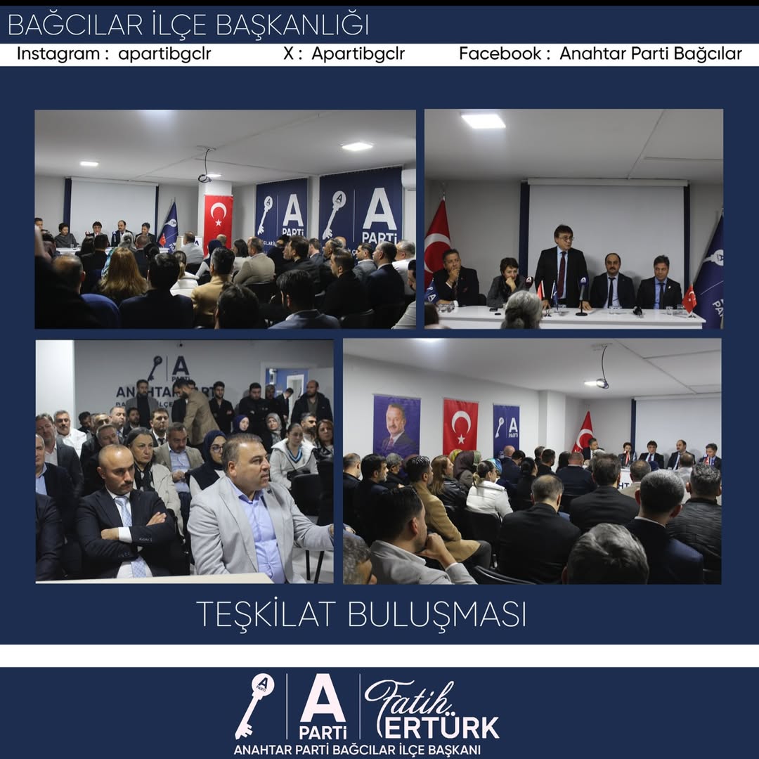 Anahtar Parti Bağcılar İlçe Başkanlığı olarak teşkilat buluşmalarımız kapsamında önemli bir ziyareti ağırladık. - 3